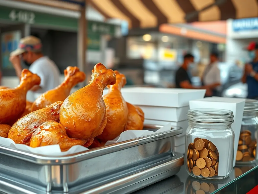 Budka z kurczakami zyski – ile można zarobić i czy się opłaca?